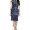 Vince Camuto Women's Embellished Cap-Sleeve Dress -Adrianna Papell Sales Shop 23545677 fpx