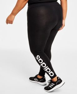 ADIDAS Women's Linear-Logo Full Length Leggings, XS-4X -Adrianna Papell Sales Shop 23546920 fpx