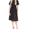 Michael Kors Women's Cotton Poplin Tie-Front Dress, Regular & Petite 1 Michael Kors Women's Cotton Poplin Tie-Front Dress, Regular & Petite -Adrianna Papell Sales Shop 23547670 fpx
