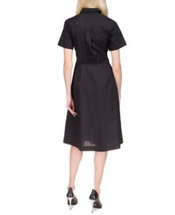 Michael Kors Women's Cotton Poplin Tie-Front Dress, Regular & Petite -Adrianna Papell Sales Shop 23547671 fpx