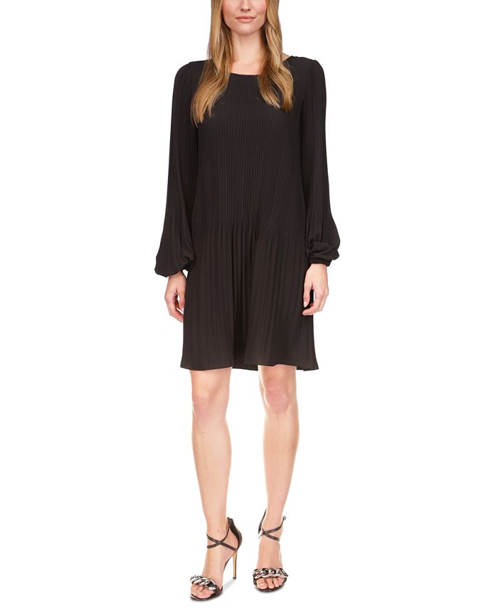 Women's Pleated Mini Dress, Regular & Petite Michael Kors Women's Pleated Mini Dress, Regular & Petite -Adrianna Papell Sales Shop