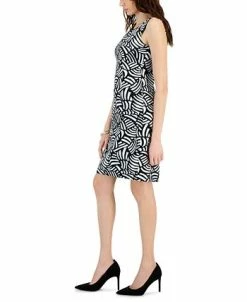 Kasper Jacquard Sleeveless Sheath Dress -Adrianna Papell Sales Shop 23561126 fpx