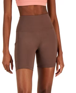 ID Ideology Women's Compression 7 Bike Shorts, Created For Macy's -Adrianna Papell Sales Shop 23568166 fpx