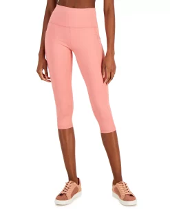 ID Ideology Women's Compression High-Rise Side-Pocket Cropped Leggings, Regular & Petite, Created For Macy's 23 ID Ideology Women's Compression High-Rise Side-Pocket Cropped Leggings, Regular & Petite, Created For Macy's -Adrianna Papell Sales Shop 23568204 fpx