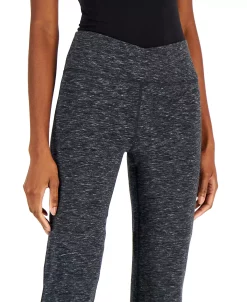 ID Ideology Petite Criss-Cross-Waistband Flare-Leg Pant, Created For Macy's -Adrianna Papell Sales Shop 23568272 fpx