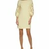 Vince Camuto Women's Signature Stretch Crepe Embroidered-Sleeve Shift Dress 1 Vince Camuto Women's Signature Stretch Crepe Embroidered-Sleeve Shift Dress -Adrianna Papell Sales Shop 23568293 fpx