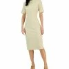 INC International Concepts Women's Ribbed-Knit Midi Dress, Created For Macy's -Adrianna Papell Sales Shop 23587700 fpx