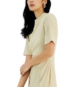 INC International Concepts Women's Ribbed-Knit Midi Dress, Created For Macy's -Adrianna Papell Sales Shop 23587703 fpx