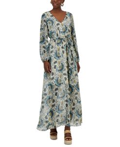 INC International Concepts Women's Printed Maxi Dress, Created For Macy's