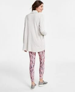 ID Ideology Women's Snake-Print High-Rise Compression Leggings, Created For Macy's -Adrianna Papell Sales Shop 23610654 fpx 1