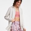 ID Ideology Women's Butter French Terry Cardigan, Created For Macy's -Adrianna Papell Sales Shop 23610657 fpx