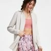 ID Ideology Women's Butter French Terry Cardigan, Created For Macy's -Adrianna Papell Sales Shop 23610657 fpx