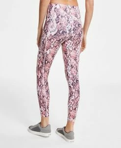 ID Ideology Women's Snake-Print High-Rise Compression Leggings, Created For Macy's -Adrianna Papell Sales Shop 23610664 fpx