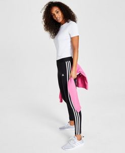 ADIDAS Women's Essentials 3-Stripe Full Length Cotton Leggings, XS-4X -Adrianna Papell Sales Shop 23610790 fpx