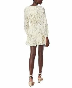 Sam Edelman Women's Scoop-Neck Long-Sleeve Belted Dress -Adrianna Papell Sales Shop 23622138 fpx