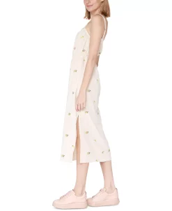 Black Tape Women's Sleeveless Button-Front Cami Midi Dress -Adrianna Papell Sales Shop 23629256 fpx