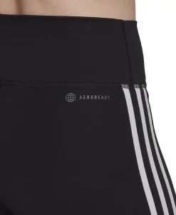 ADIDAS Women's Training Essentials 3-Stripes High-Waisted Short Leggings -Adrianna Papell Sales Shop 23653686 fpx