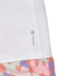 ADIDAS Women's Training Essentials Logo V-neck T-shirt -Adrianna Papell Sales Shop 23653845 fpx