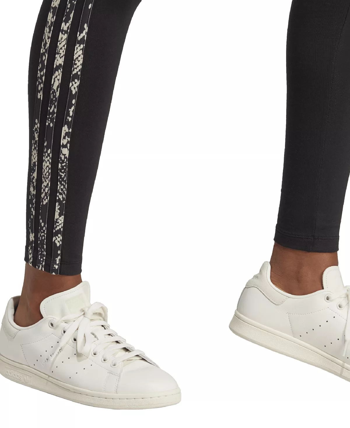 ADIDAS Women's 3-Stripes Snake Skin Print Leggings 5 ADIDAS Women's 3-Stripes Snake Skin Print Leggings - Image 3