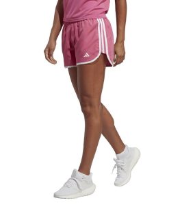 ADIDAS Women's Marathon 20 Elastic Waist Running Shorts -Adrianna Papell Sales Shop 23654154 fpx