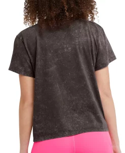 Champion Women's Classic Acid Wash Crewneck Tee -Adrianna Papell Sales Shop 23657331 fpx