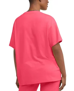 Champion Women's Classic Oversized Crewneck Logo Tee -Adrianna Papell Sales Shop 23657712 fpx