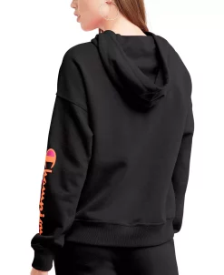 Champion Women's Powerblend Graphic-Print Hoodie -Adrianna Papell Sales Shop 23665990 fpx