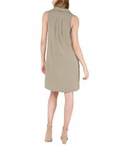 Black Tape Women's Sleeveless Collared Mini Dress -Adrianna Papell Sales Shop 23675930 fpx