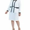 Kasper Plus Size Stretch Contrast Frame Cardigan & Stretch Contrast Frame Dress 2 Kasper Plus Size Stretch Contrast Frame Cardigan & Stretch Contrast Frame Dress -Adrianna Papell Sales Shop 23676317 fpx