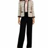 Anne Klein Tweed Blazer, Sleeveless Blouse And High Rise Pants -Adrianna Papell Sales Shop 23676868 fpx