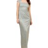 Adrianna Papell Women's Metallic Lace Square-Neck Gown -Adrianna Papell Sales Shop 23685093 fpx