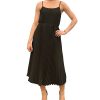 Sam Edelman Pleated Chiffon Sleeveless A-Line Dress -Adrianna Papell Sales Shop 23706501 fpx
