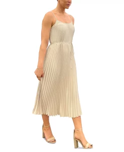 Sam Edelman Pleated Chiffon Sleeveless A-Line Dress 13 Sam Edelman Pleated Chiffon Sleeveless A-Line Dress -Adrianna Papell Sales Shop 23706508 fpx