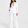 Bar III Women's Textured Jacket, Camisole & Pants, Created For Macy's -Adrianna Papell Sales Shop 23706787 fpx