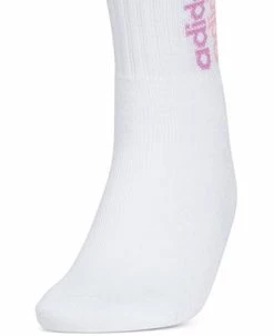 ADIDAS Women's 3-Pk. Sport Linear 2 High Quarter Socks 14 ADIDAS Women's 3-Pk. Sport Linear 2 High Quarter Socks -Adrianna Papell Sales Shop 23718008 fpx