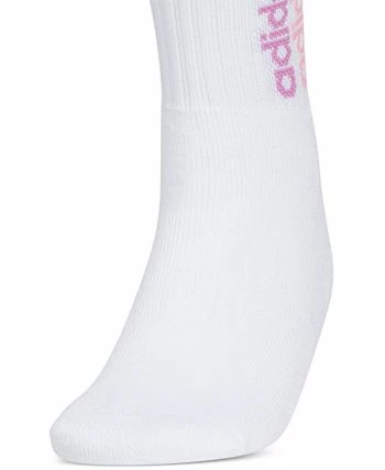 ADIDAS Women's 3-Pk. Sport Linear 2 High Quarter Socks 7 ADIDAS Women's 3-Pk. Sport Linear 2 High Quarter Socks - Image 5