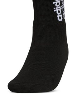 ADIDAS Women's 3-Pk. Sport Linear 2 High Quarter Socks -Adrianna Papell Sales Shop 23718113 fpx