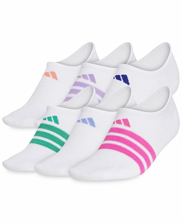 ADIDAS Women's 6-Pk. Superlite II Super No-Show Socks 3 ADIDAS Women's 6-Pk. Superlite II Super No-Show Socks