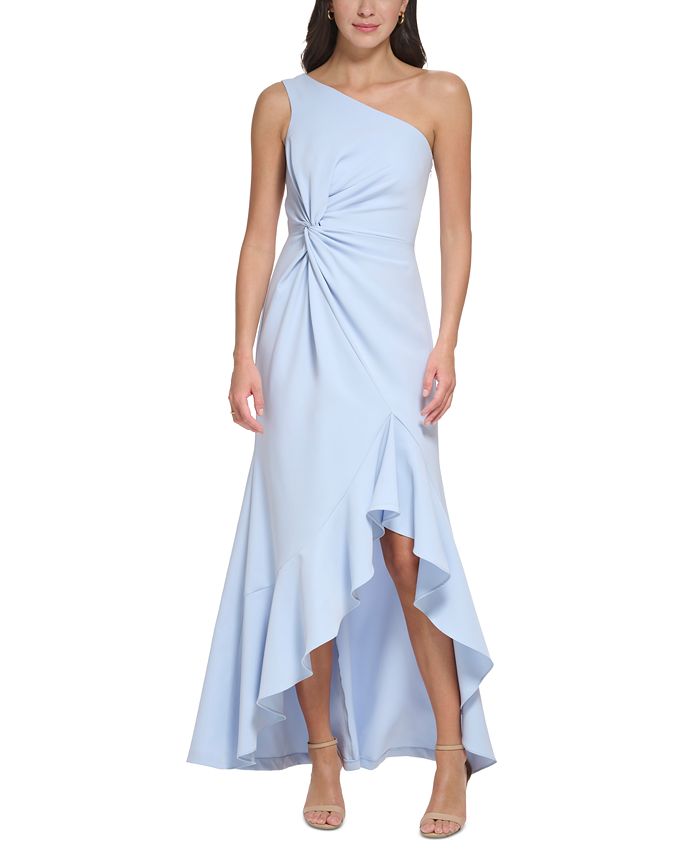 Women's One-Shoulder Side-Twist Gown Vince Camuto Women's One-Shoulder Side-Twist Gown -Adrianna Papell Sales Shop