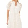 CeCe Women's Lace Babydoll Puff-Sleeve Tiered Dress -Adrianna Papell Sales Shop 23757535 fpx