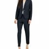 Anne Klein Women's Denim One-Button Jacket, Draped V-Neck Sleeveless Shell Top & Denim Straight-Leg Pants -Adrianna Papell Sales Shop 23776818 fpx