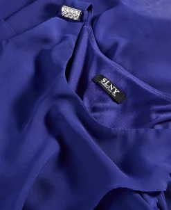 SL Fashions Tiered Chiffon Dress -Adrianna Papell Sales Shop 23793098 fpx