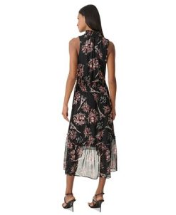 Karl Lagerfeld Paris Women's Signature-Print Sleeveless Dress -Adrianna Papell Sales Shop 23811528 fpx