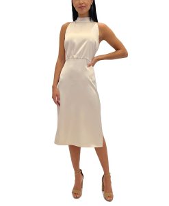 Sam Edelman Women's Sequin Striped Sash Mini Dress