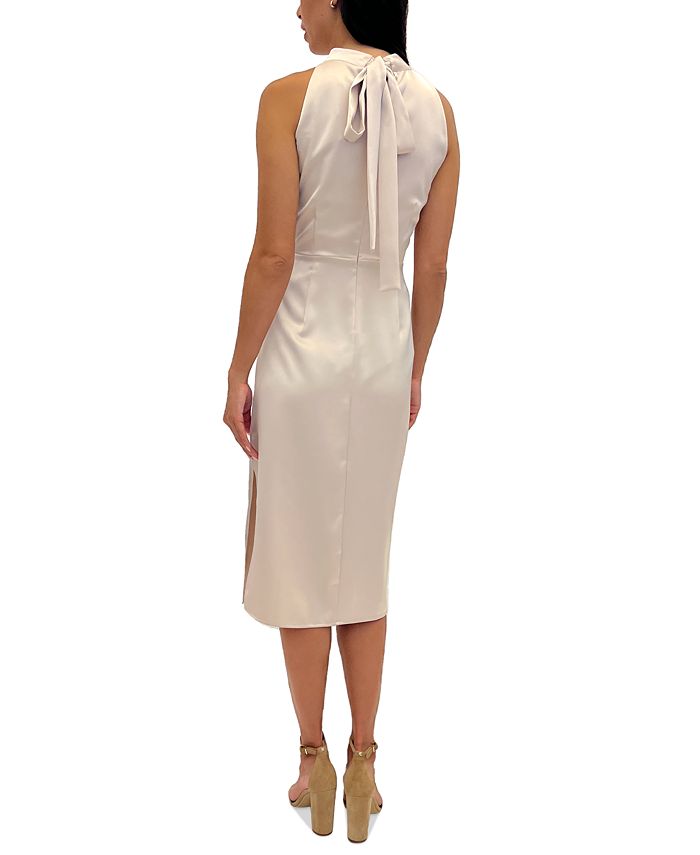 Women's Sequin Striped Sash Mini Dress Sam Edelman Women's Sequin Striped Sash Mini Dress -Adrianna Papell Sales Shop