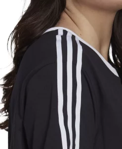 ADIDAS Women's Cotton 3 Stripes T-Shirt, XS-4X -Adrianna Papell Sales Shop 23919779 fpx