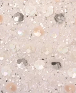 Adrianna Papell Women's Petal-Bead Sleeveless Sheath Dress -Adrianna Papell Sales Shop 23931913 fpx