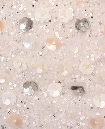 Women's Petal-Bead Sleeveless Sheath Dress Adrianna Papell Women's Petal-Bead Sleeveless Sheath Dress -Adrianna Papell Sales Shop