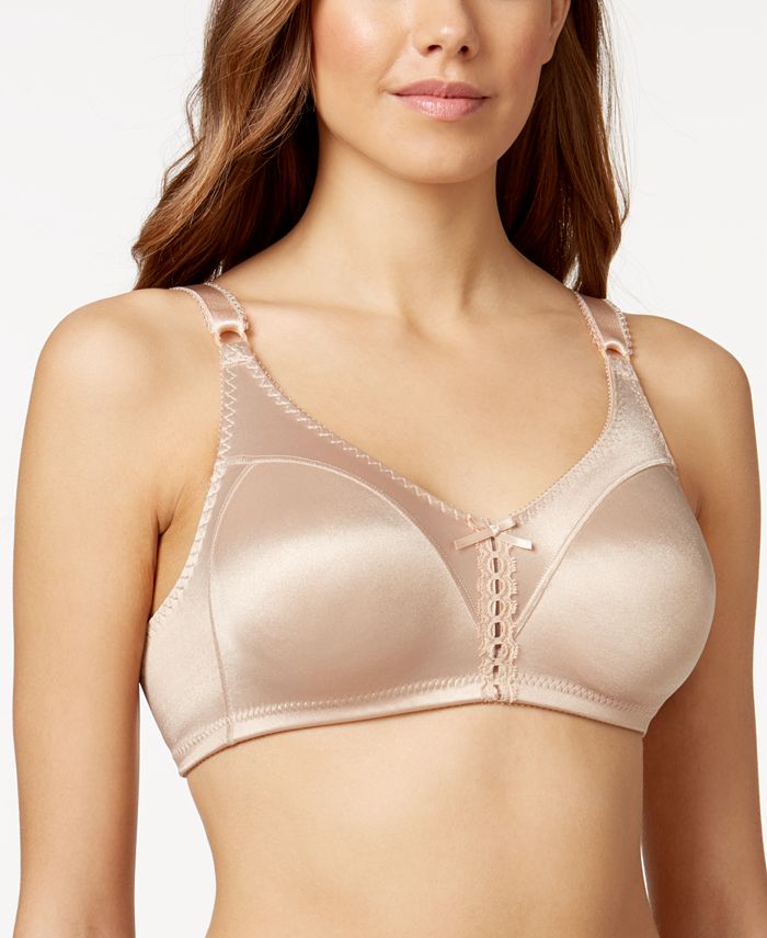 Double Support Tailored Wireless Lace Up Front Bra 3820 Bali Double Support Tailored Wireless Lace Up Front Bra 3820 -Adrianna Papell Sales Shop