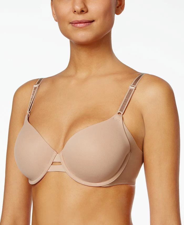 Warner's ® No Side Effects® Underarm-Smoothing Comfort Underwire Lightly Lined T-Shirt Bra 1356 3 Warner's ® No Side Effects® Underarm-Smoothing Comfort Underwire Lightly Lined T-Shirt Bra 1356